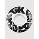 DGK Street Formula 53mm Wheels white Gr. Uni