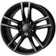 Uniwheels platišča 5x120  ET37  7.5x17  UNIWHEELS X10 črna 72.6 ( BMW 3er (3L/K). X3 )