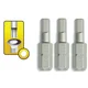 Dedra Vijačni nastavki Hex H6x25mm, pretisni omot 3 kos - 18A04H60-03