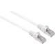 Intellinet Intellinet 741378 RJ45 omrežni kabel\, Patch kabel CAT 6a (neobdelani kabel CAT7) S/FTP 1.50 m bela brez halogena 1 kos, (20421331)