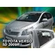 Heko Bočni vetrobrani Team za Toyota Verso 2009-2018, Prednji i zadnji