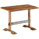 vidaXL Jedilna miza 110x55x78 cm trden predelan les