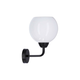 Zidna lampa CALDERA 1xE27/60W/230V crna