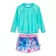 PLAYSHOES UV-zaščita mornarska/turkizna/roza