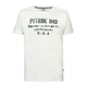 Petrol Industries Majica temno modra / bela