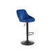 eoshop Barski stol H101, modra, tkanina/kovina