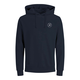 JACK & JONES Majica Jaxon, modra, siva