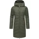 Ragwear Funkcionalen plašč Dizzie rjava/temno zelena