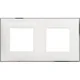 CLASSIA DEKORATIVNI OKVIR 2+2M 71mm BELI KROM R4802M2WR