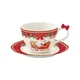 Cup with saucer, porcelain, 240 ml, Christmas Heritage - Easy Life