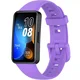 GS Silikonski pašček za Huawei Band 8/Huawei Band 9/Huawei Band 10, vijoličen