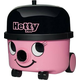 slomart Numatic Hetty HET200-11 Cevni sesalnik, 9 L, Suho čiščenje, 620 W, Prašni vrečki, Črna/Roza