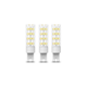 Immax NEO 07763C -SET 3x LED Zatemnitvena žarnica NEO LITE G9/4W/230V Wi-Fi Tuya