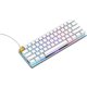 Glorious GMMK Compact White Ice Edition - Gateron Brown, US, gaming tipkovnica