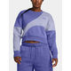 Under Armour Pulover Essential Fleece Crop Crew-PPL XXL