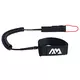 Varnostna vrvica za SUP Coil 305cm/7 mm V2 - Neopren - 300 cm - 7 mm - Da - Vse SUP deske - Črna