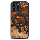 shumee Ovitek Bewood Unique za iPhone 14 Pro Max - oranžen z MagSafe