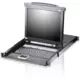 Aten CL5708M-ATA-GG 8-Port PS/2-USB VGA 17 LCD Stikalo KVM with Daisy-Chain Port USB Peripheral Support and with German keyboard