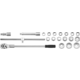 YATO YT-1335 Set nasadnih kapica 3/4, 19-50mm, 20 komada