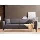 Atelier del Sofa Trosed Belissimo 220x67x95cm Tamnosivi