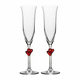 Stölzle Set kelih za šampanjec LAmour 175ml/2kos/rdeče srce/steklo