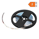 LED trak 12V, 2835, 60L/m, 500lm/m, 4,8W/m, IP20, 4000K, 5m