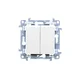 Simon 10 LED stikalo za luči 10AX IP44 belo CW5BL.01/11