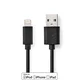 Nedis Lightning kabel | USB 2.0 | Apple Lightning, 8-polni | USB-A moški | 480 Mbps | Ponikljano | 1,00 m | Okrogla | PVC | Črna | Škatla