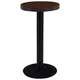 Vidaxl Bistro miza temno rjava 40 cm mediapan