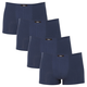 4PACK moške boksarice S.Oliver temno modre (MH-35H-60164426) XL