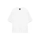 Pull&Bear Majica greige / črna / bela