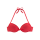 LASCANA Bikini zgornji del Pride, rdeča