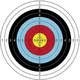Strelske tarče Archer Aim 40 10 kosov v paketu 1 komplet