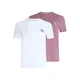 Calvin Klein Jeans Majica mauve / črna / bela