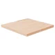 Četvrtasta stolna ploča 40x40x2,5 cm netretirana hrastovina