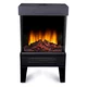 CLASSIC FIRE LUCCA HS93362 Električni kamin 1300 W, Crni