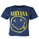 Metal majica moška Nirvana - Yellow Smiley Flower Sniffin - ROCK OFF - NIRVCT07LD