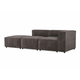 Modularna sofa Seattle U101 Siva, 268x108x74cm, Tkanina, GambeNoge: Plastične