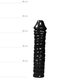 Dildo All Black 38 cm