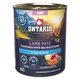 Ontario Dog Adult konzerva, pašteta - jagnjetina in rakitovec 800g