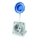 tp electric Hermetična stenska vtičnica 16A 2P+Z 230V IP68 nadometna Schuko 1162