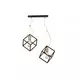 VESTA 423 VISILICA 2*E27 CRNA
