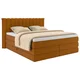 Premium Living Postelja Boxspring Lina, Opečnato Rjava, 160x200