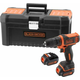 BLACK & DECKER akumulatorska bušilica odvijač BDCDD121BKA