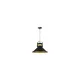 Luster na sajli TAO 1xE27/60W/230V, prečnik 37 cm, crna