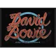 David Bowie Logo Našitek za šivanje 100 x 50 mm