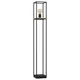 EGLO Podna lampa LIBERTAD E27 128,5 cm crna/drvo 99798