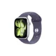 APPLE Watch S11 Cellular 42mm Silver Aluminium Case with Purple Fog Sport Band - S/M (mf8h4rk/a)