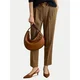 Lauren Ralph Lauren Usnjena torbica Lauren Ralph Lauren