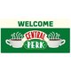Metalni poster Pyramid Television: Friends - Welcome To Central Perk